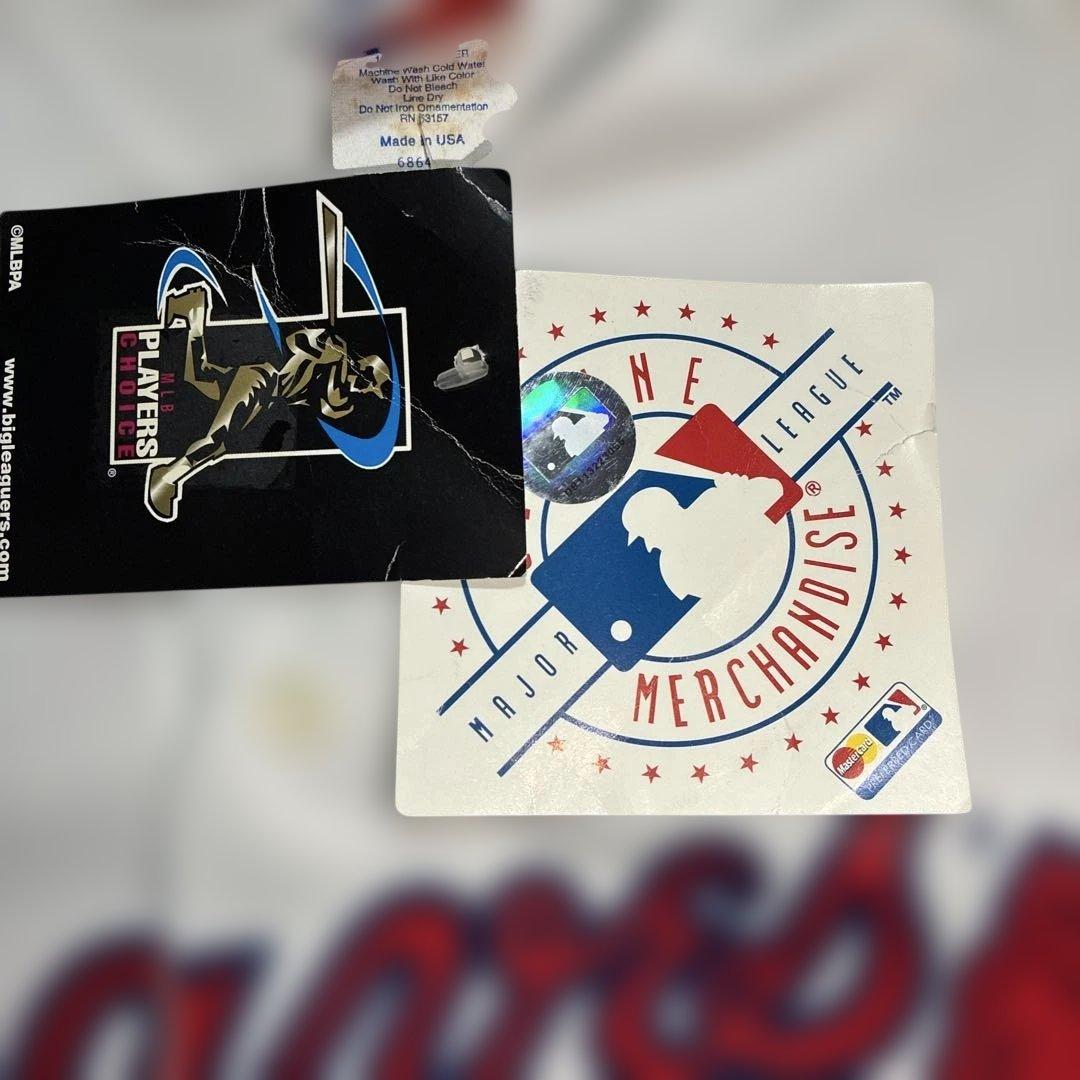 Majestic アトランタ・ブレーブス 25番 A.JONESユニフォーム L