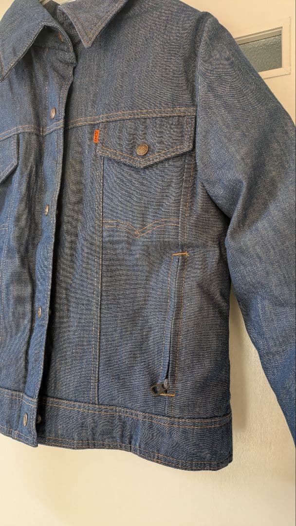 希少 70s USA製 Ski Levi's デニムダウンジャケット