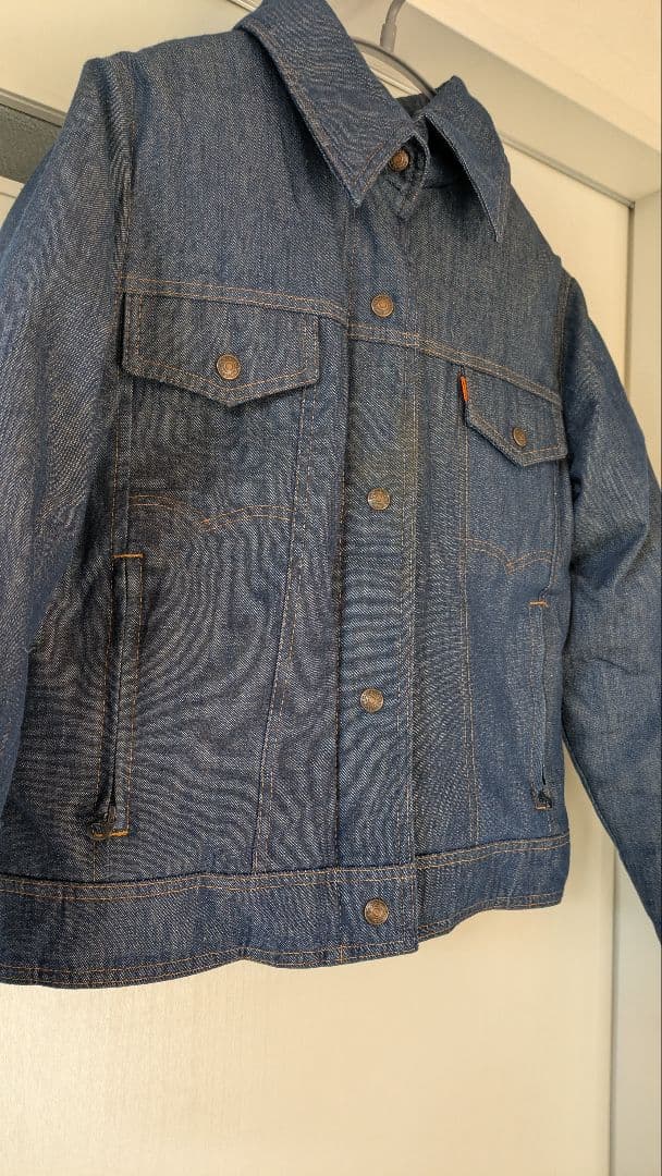 希少 70s USA製 Ski Levi's デニムダウンジャケット