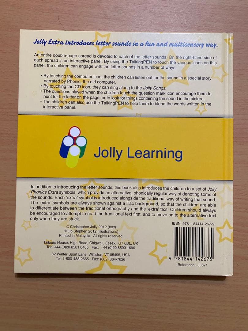 【Talking PEN付】フォニックスJolly Phonics Extra