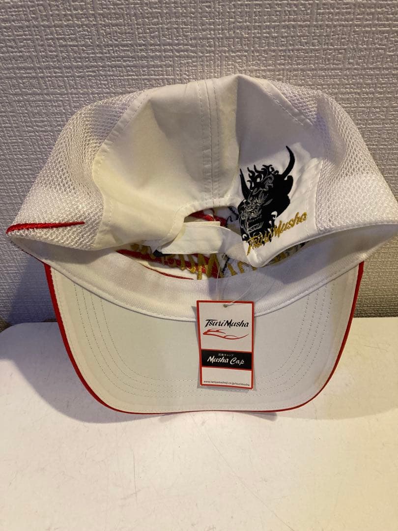 N*-様 釣武者　ヒップガードとキャップのセット　サンラインキャップ付き