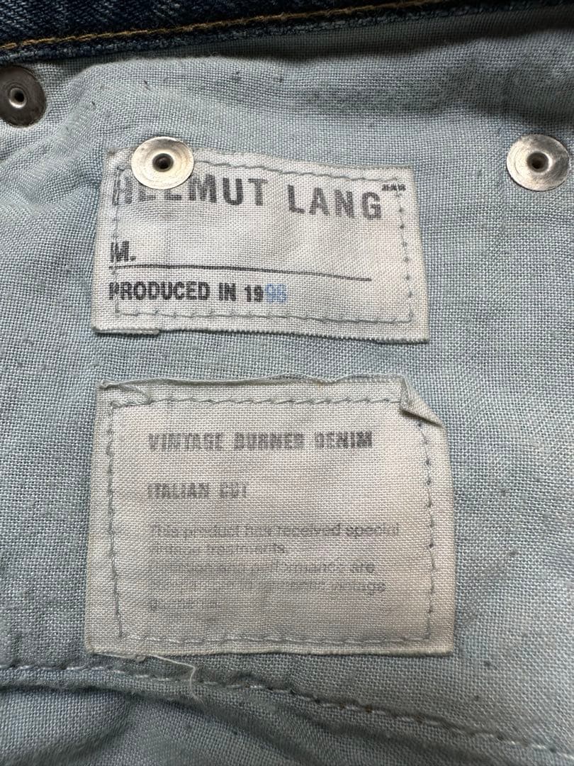 ヘルムートラング　本人期HELMUT LANG デニム　1998年