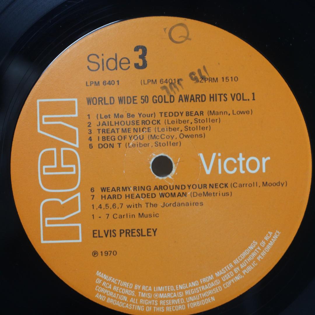 洋楽 Elvis Presley Worldwide 50 GoldAwardHits