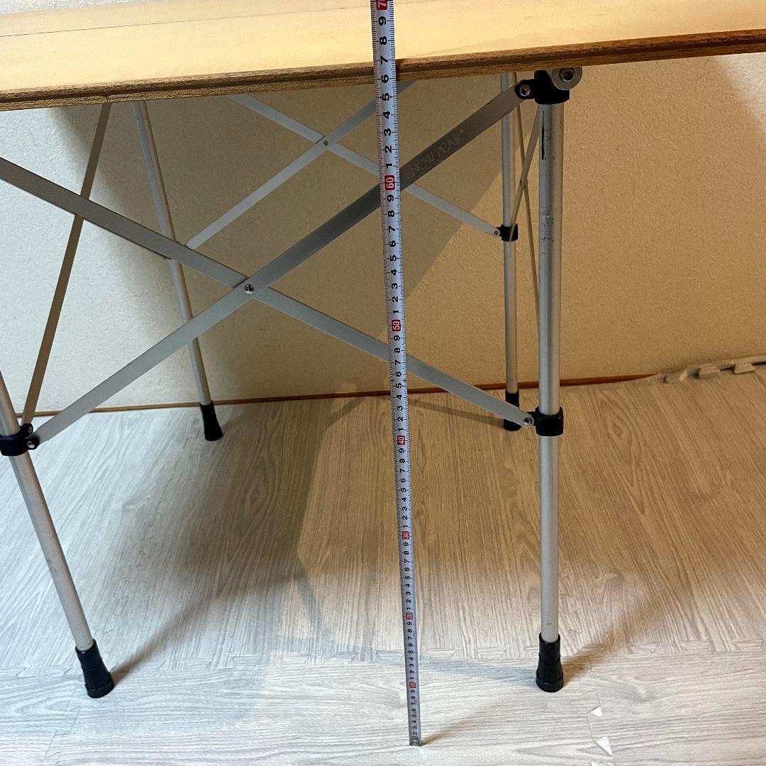  peak フォールディング　テーブル　高さ調整可　シナベニア
