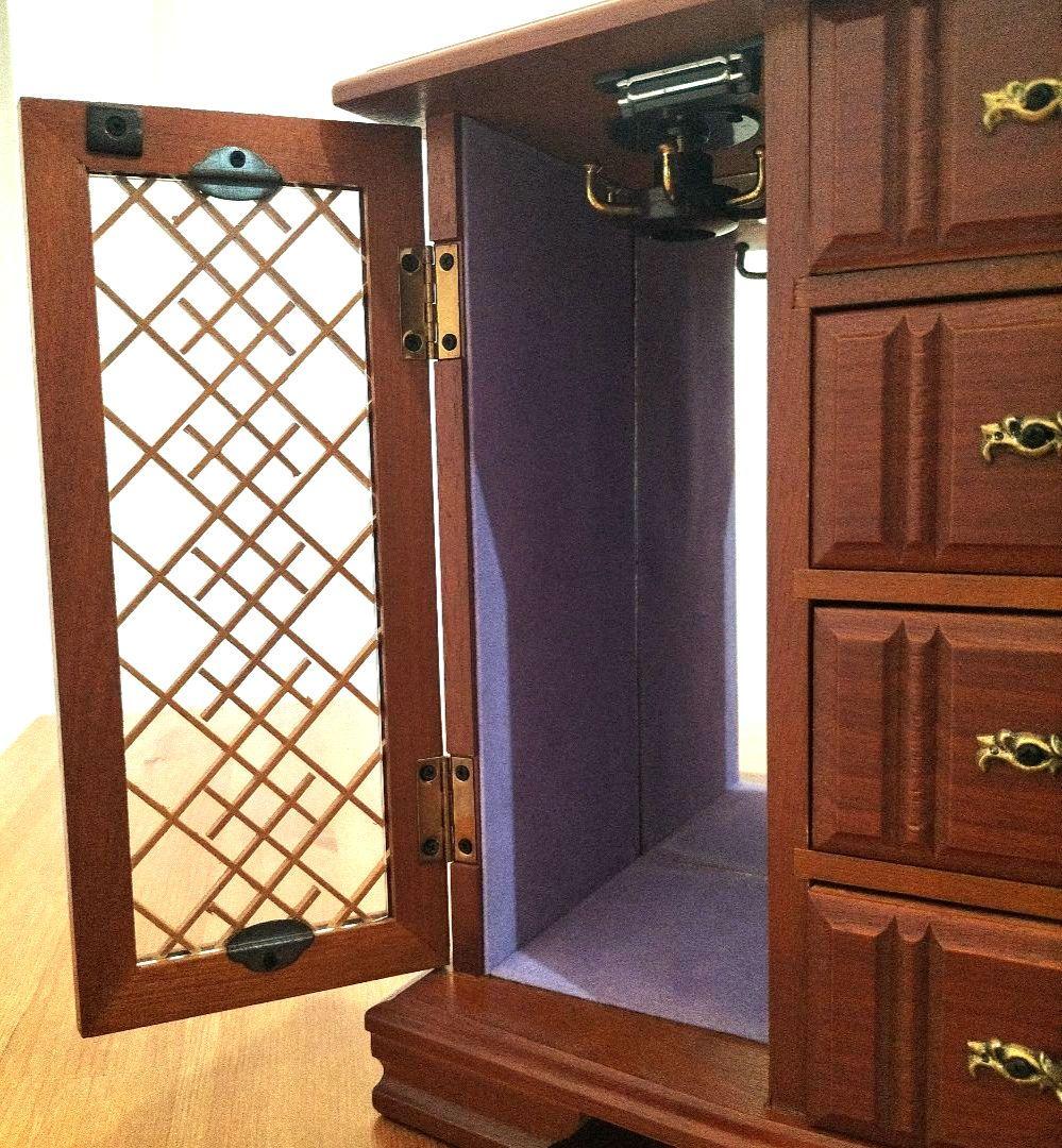 仕掛け式 オルゴール ジェリーボックス 宝石箱