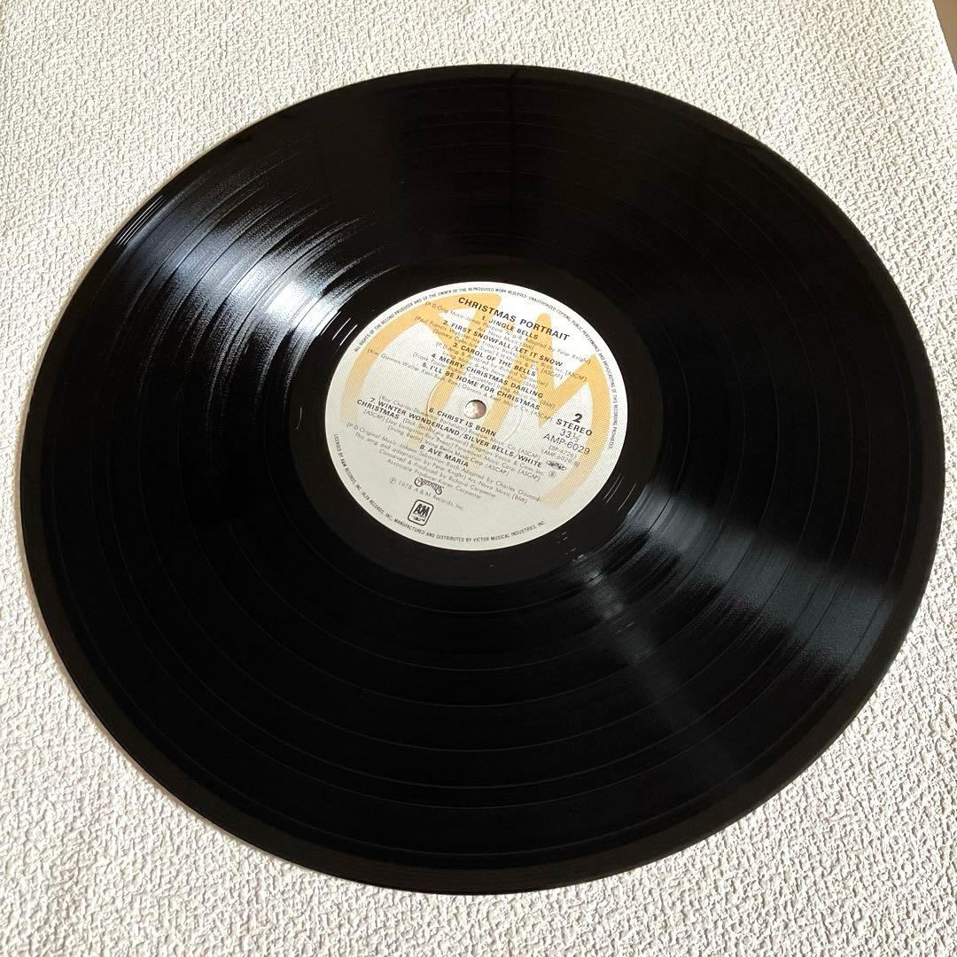 カーペンターズ クリスマス・ポートレイト　12㌅レコード　帯付き