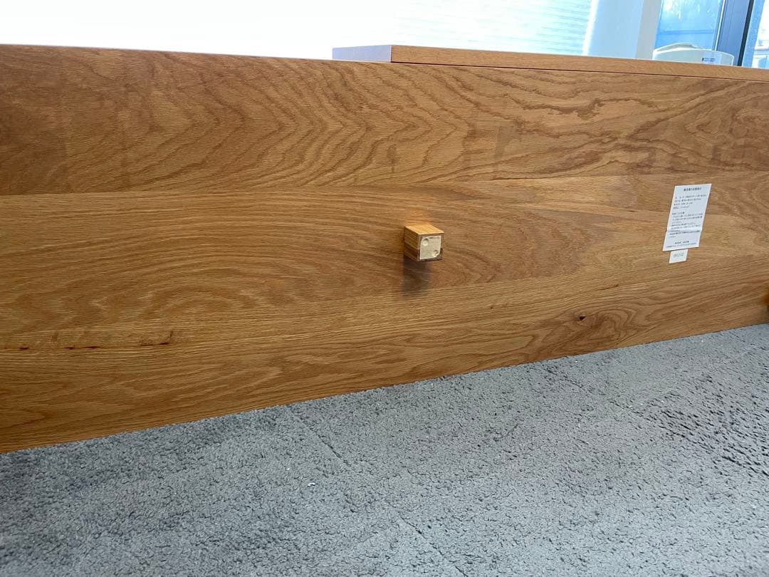 無印良品 リアルファニチャー TVボード テレビ台　オーク材
