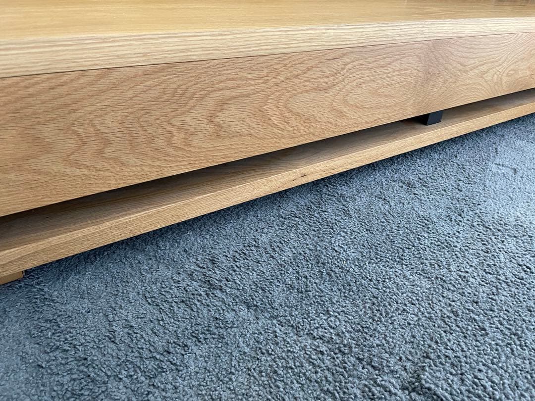 無印良品 リアルファニチャー TVボード テレビ台　オーク材