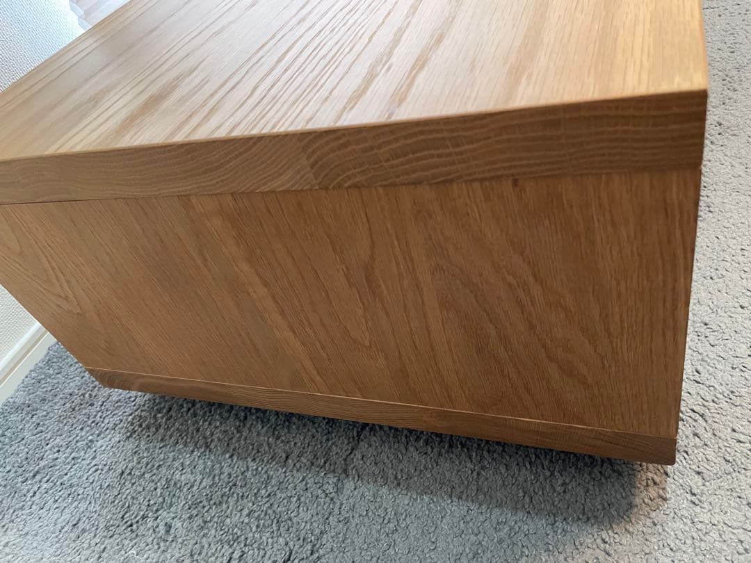 無印良品 リアルファニチャー TVボード テレビ台　オーク材