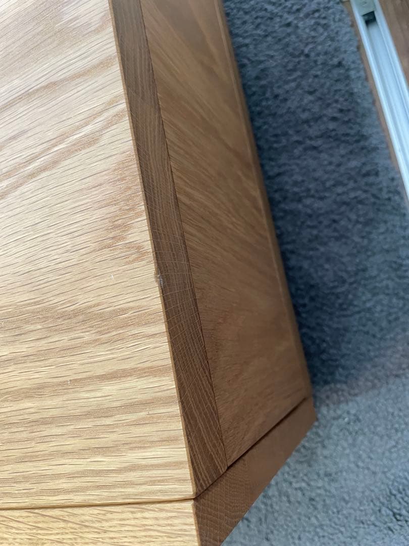 無印良品 リアルファニチャー TVボード テレビ台　オーク材