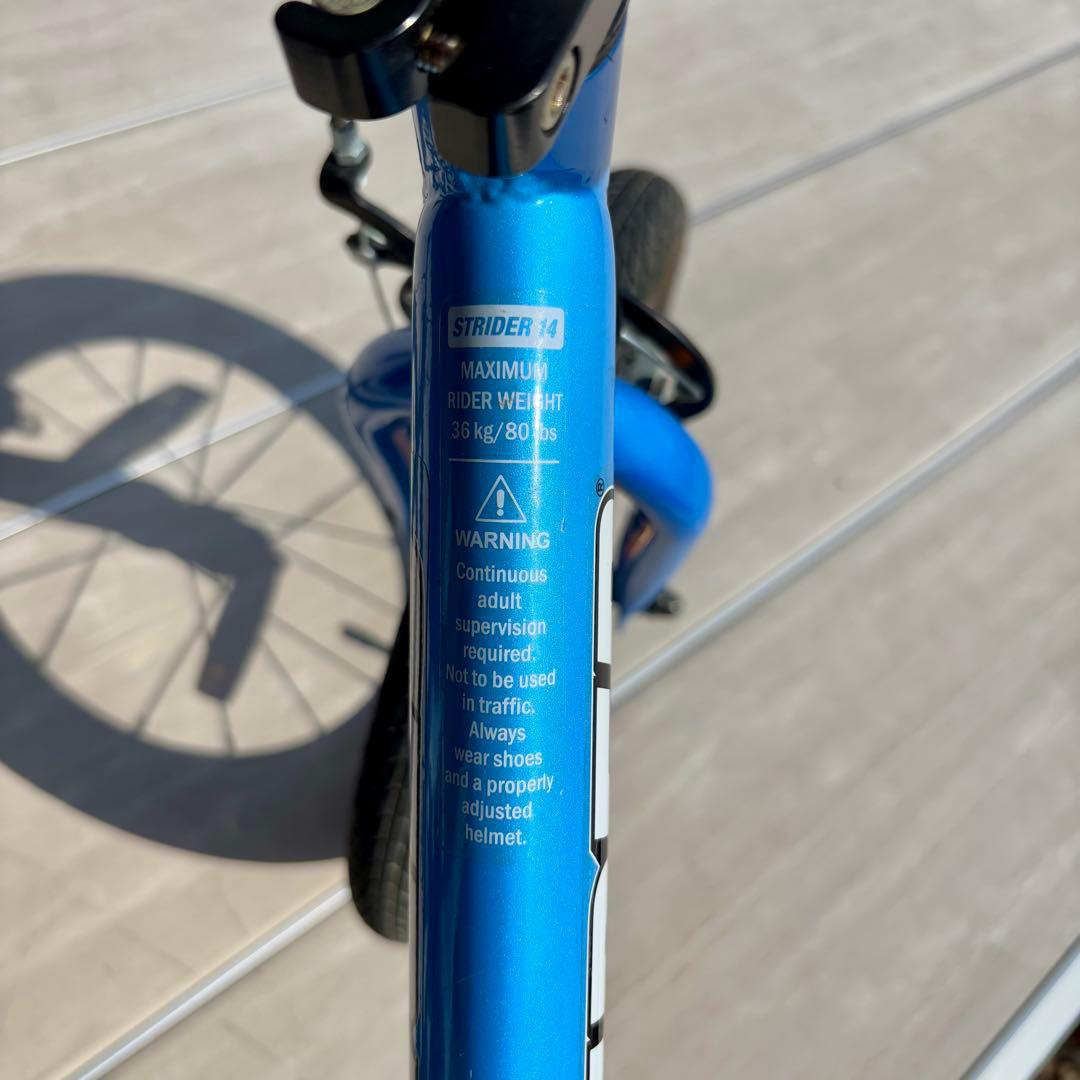 STRIDER 14x 専用スタンド付き バランスバイク キックバイク 自転車