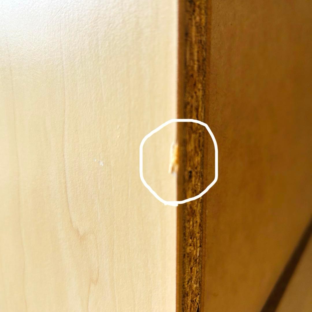 【美品】　4段チェスト　ライトウッド　不二貿易　 タンス　収納　棚　家具　ラック