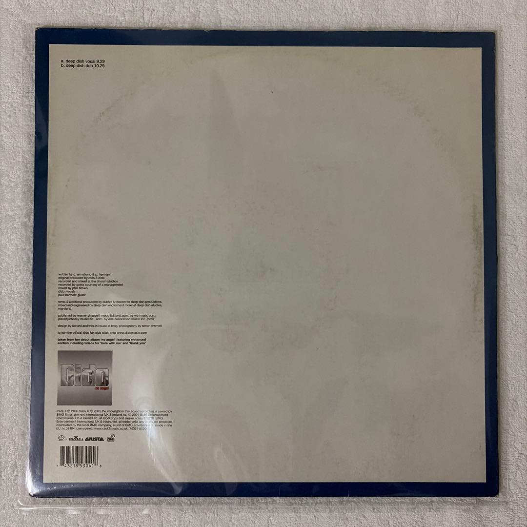 Dido / Thank You 12インチ　レコード