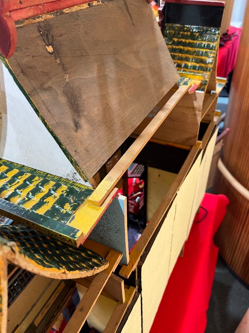 御殿飾り雛人形　雛人形 昭和 御殿飾