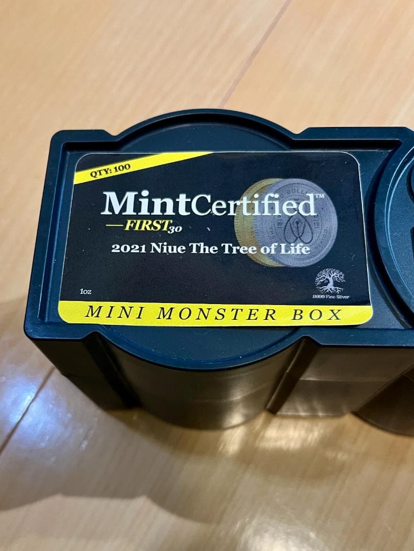 2021年 ニュージーランド 銀貨 エリザベス2世 ニウエ カプセル入