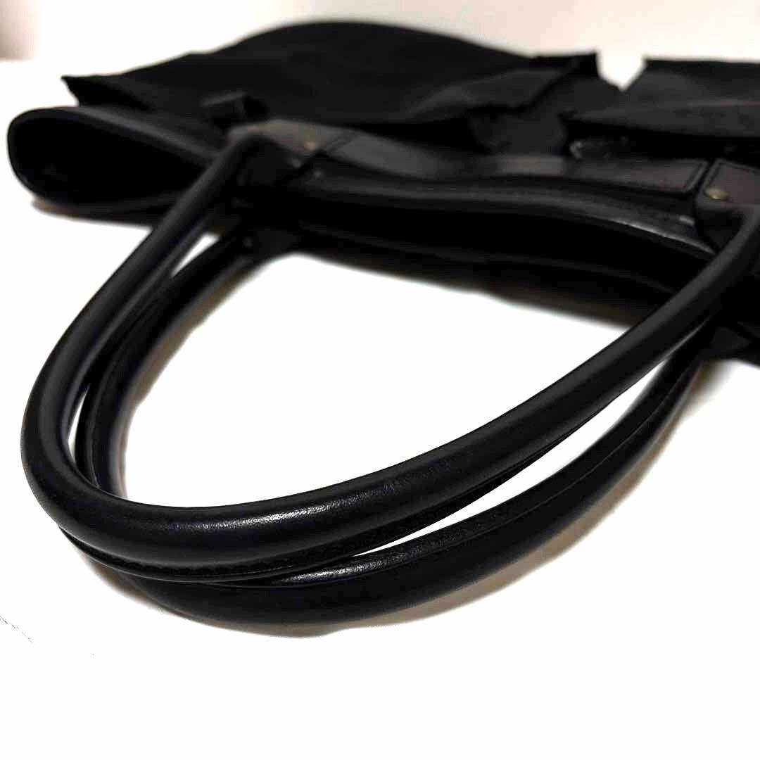 超美品✨フェリージ トートバッグ ヘルメットバッグ A4可 9236 大容量 黒