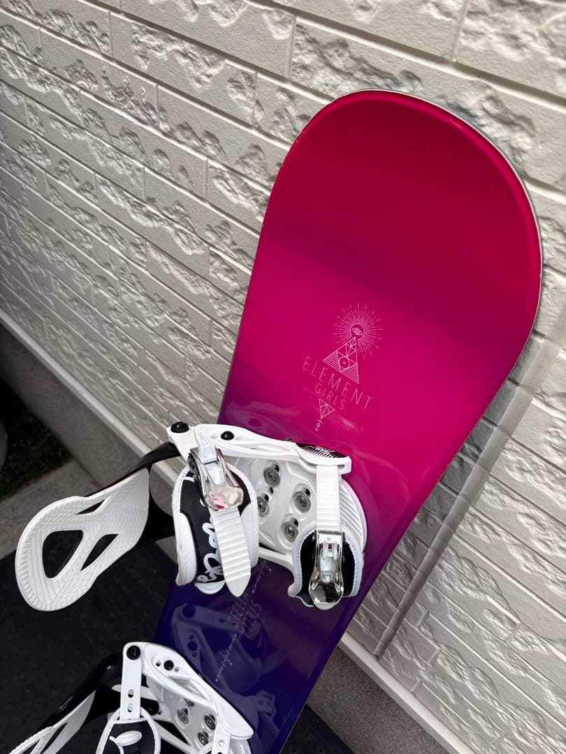 ELEMENT GIRLS STELLA スノーボード spoonビンディング