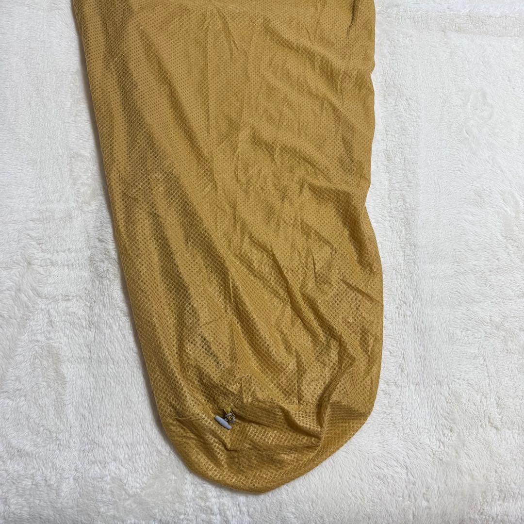 極美品モンベル現行モデルウォームアップシーツ　タン