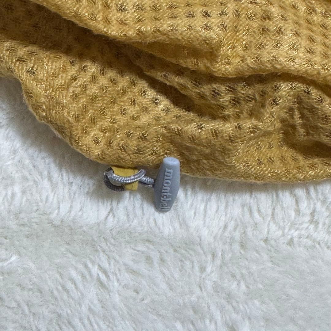 極美品モンベル現行モデルウォームアップシーツ　タン