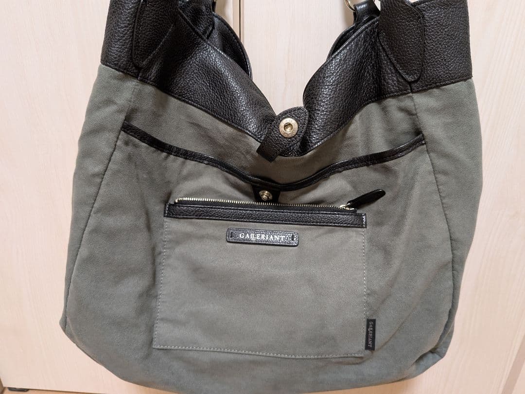 【美品】ガレリアント　本革トートバッグ tenero