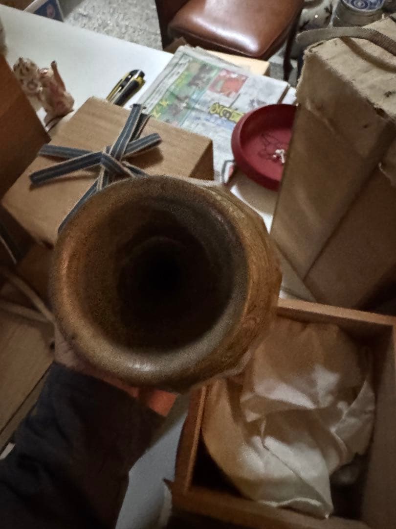 ‼️3さん専用‼️値段‼️リサイクルFORT‼️new9/9唐物②‼️六朝青磁盤口瓶