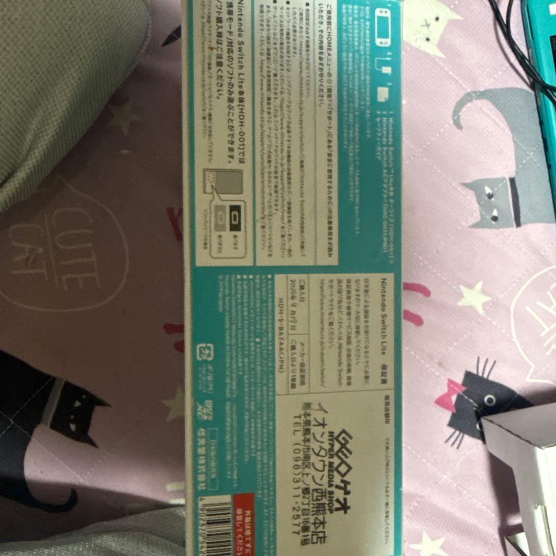 Nintendo Switch Lite ターコイズ 本体 任天堂ヘッドホン付き