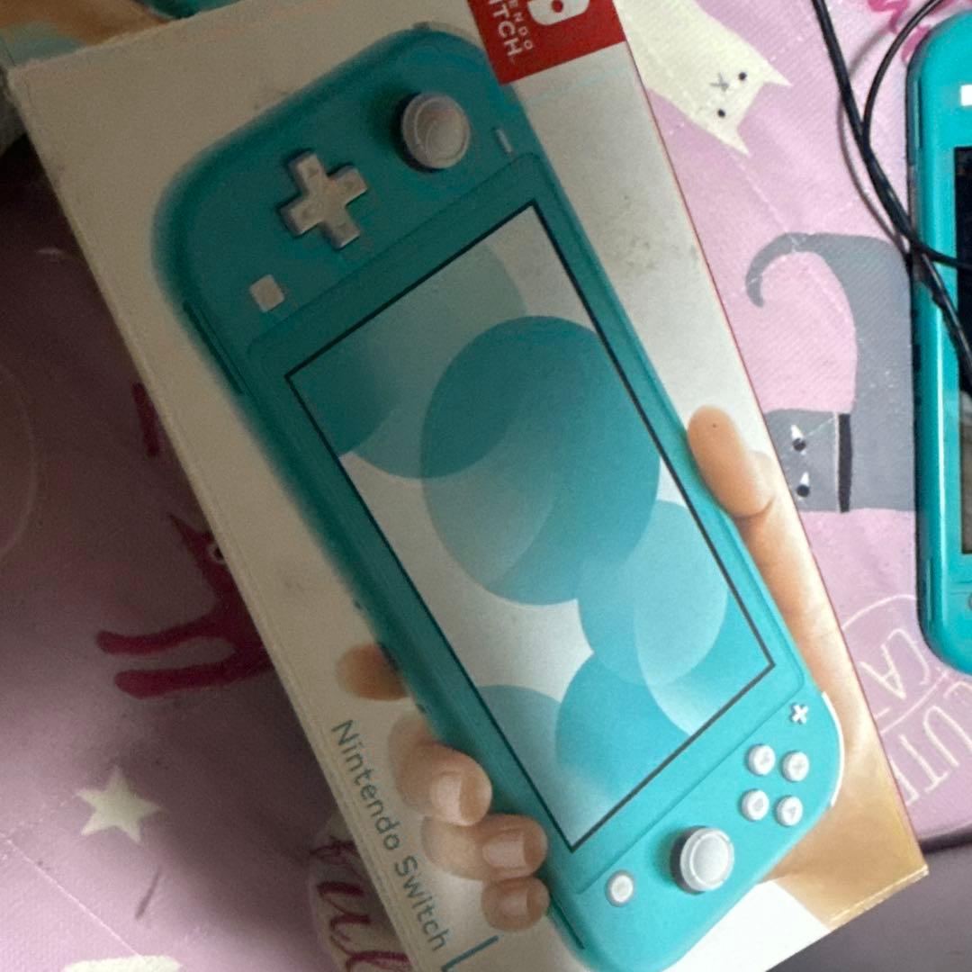 Nintendo Switch Lite ターコイズ 本体 任天堂ヘッドホン付き