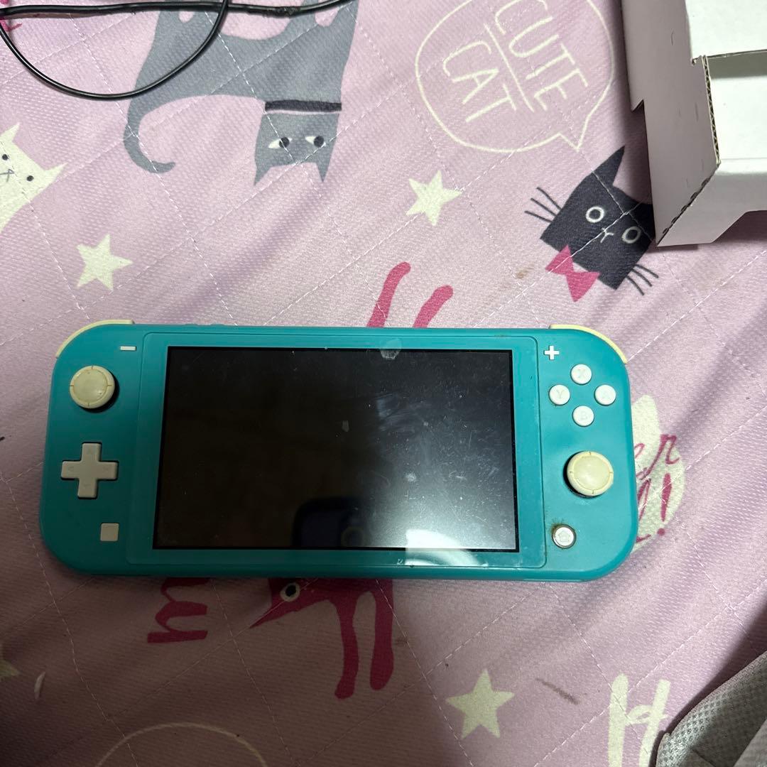 Nintendo Switch Lite ターコイズ 本体 任天堂ヘッドホン付き