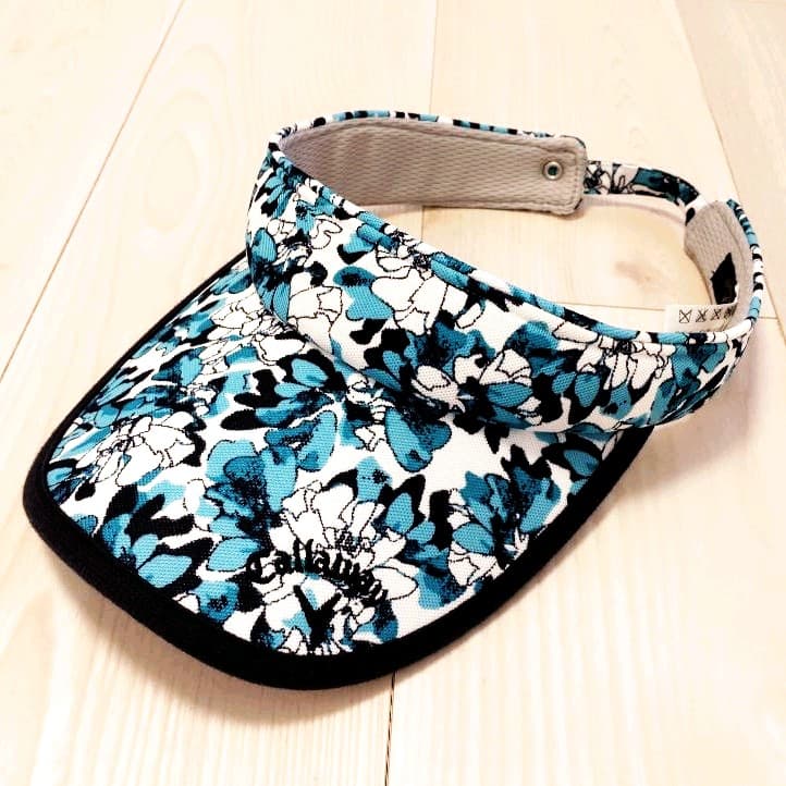 キャロウェイ ワンピース サンバイザー セット 花柄 石川遼モデル サイズ L