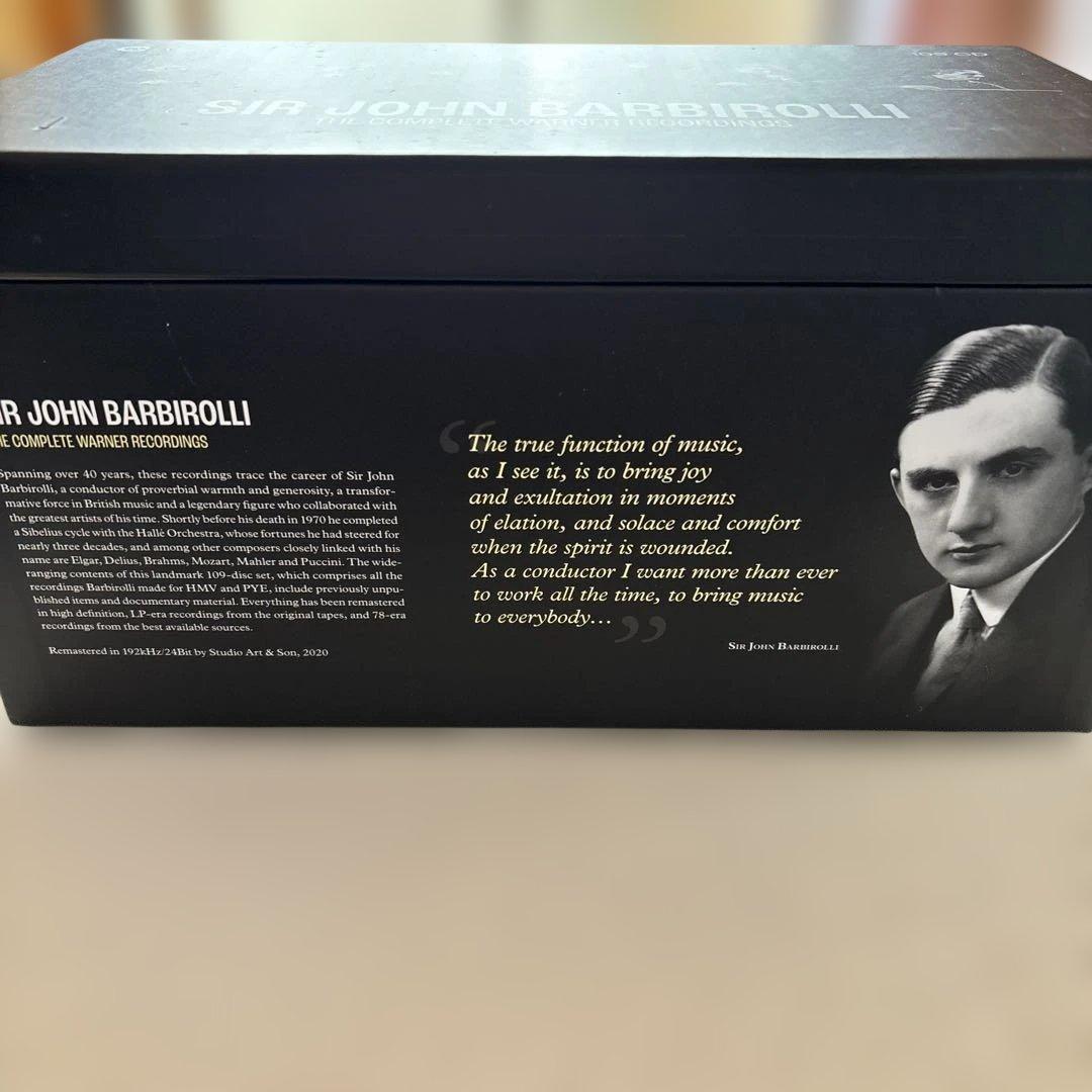 ジョン・バルビローリー　コンプリート・ワーナー・レコーディングスCD109枚