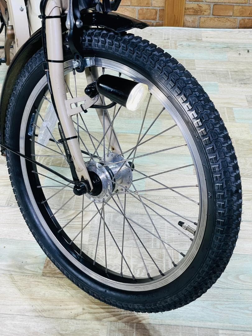 値上直前 大容量ビッケ ブリヂストン 子供乗せ電動アシスト自転車 H3747