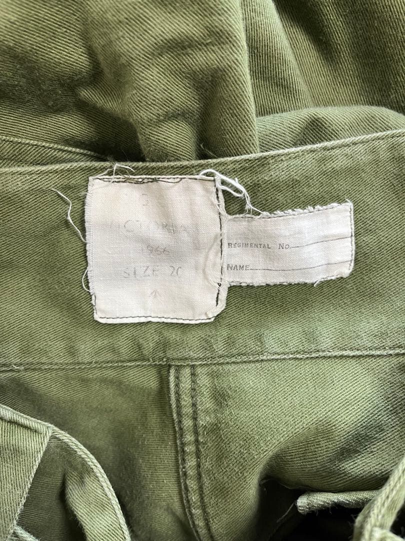 Australian Army グルカパンツ 1960年代 軍実用品