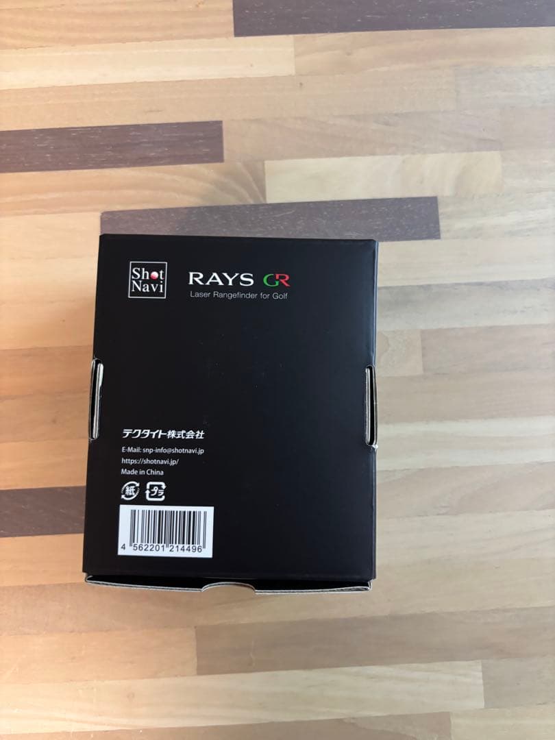 ショットナビ　RAYS GR 動作確認のみ　ほぼ未使用　レイズ　gr レーザー