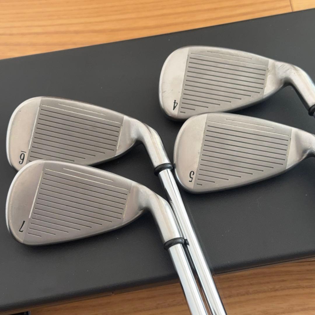 レフティ キャロウェイ ビッグバーサ アイアンセット 7本 メンズ スチール S