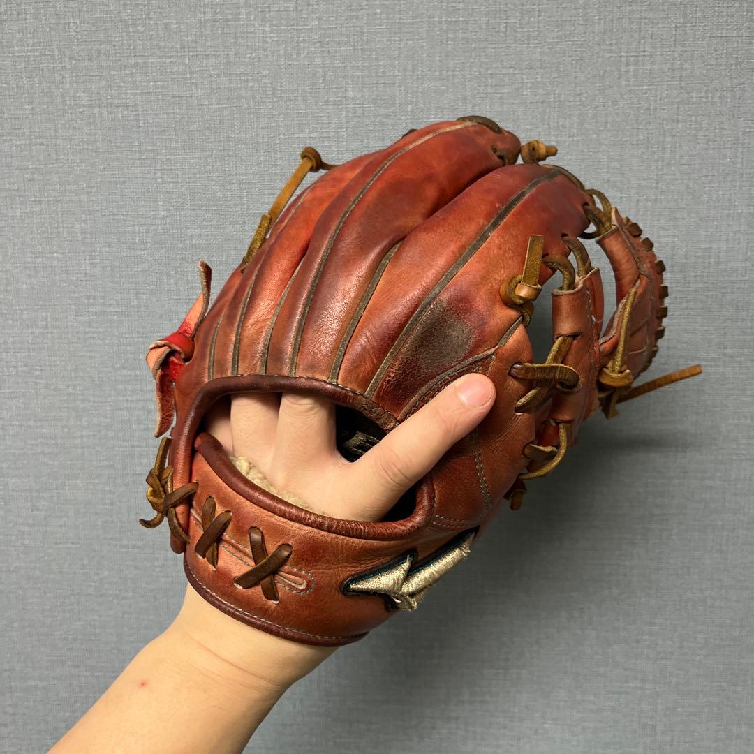 1281 ミズノ グローバルエリート 型良 即戦力 硬式 内野手用グローブ