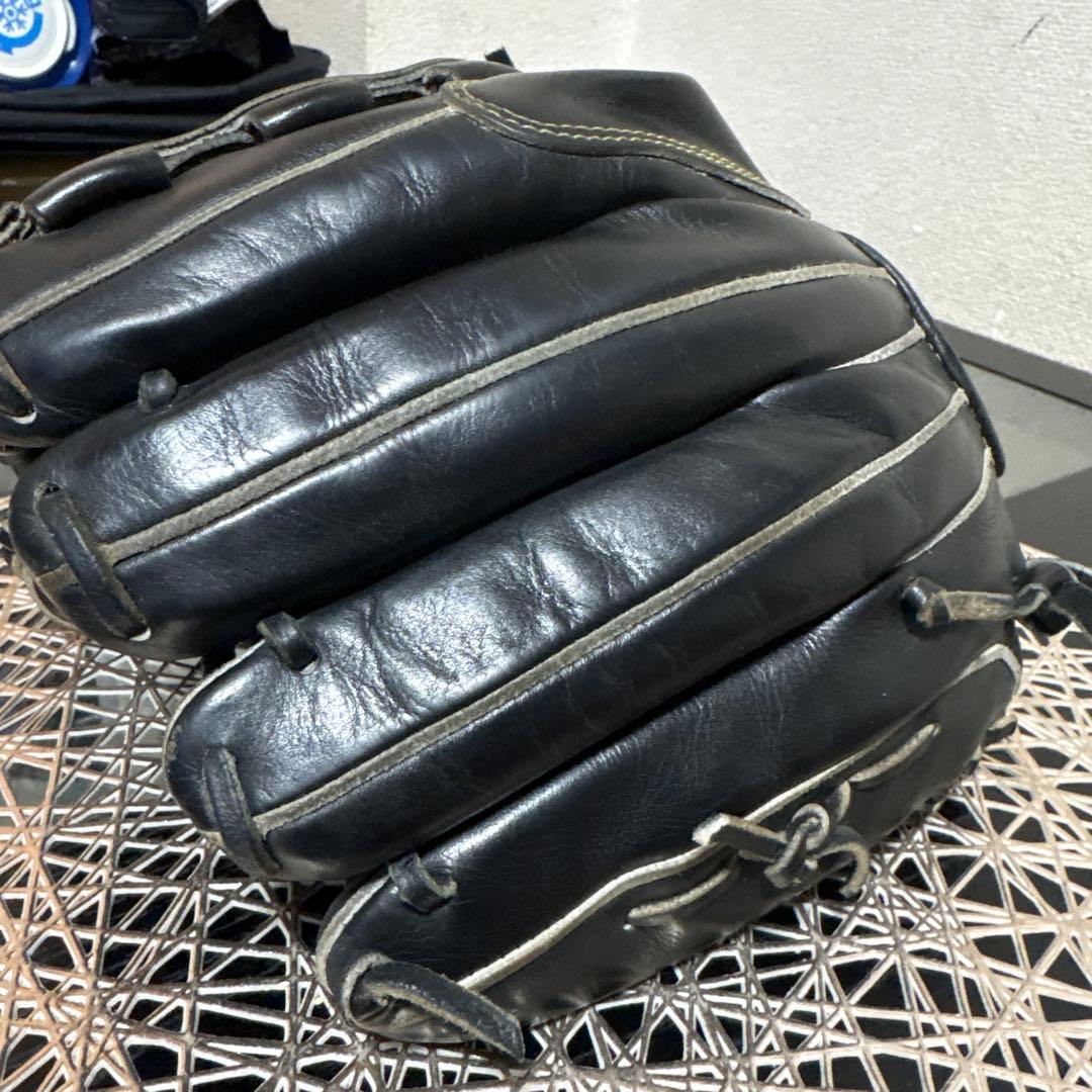 ミズノプロ硬式グローブ 投手用 　[最高級キップレザー使用][若牛革極めが細かい