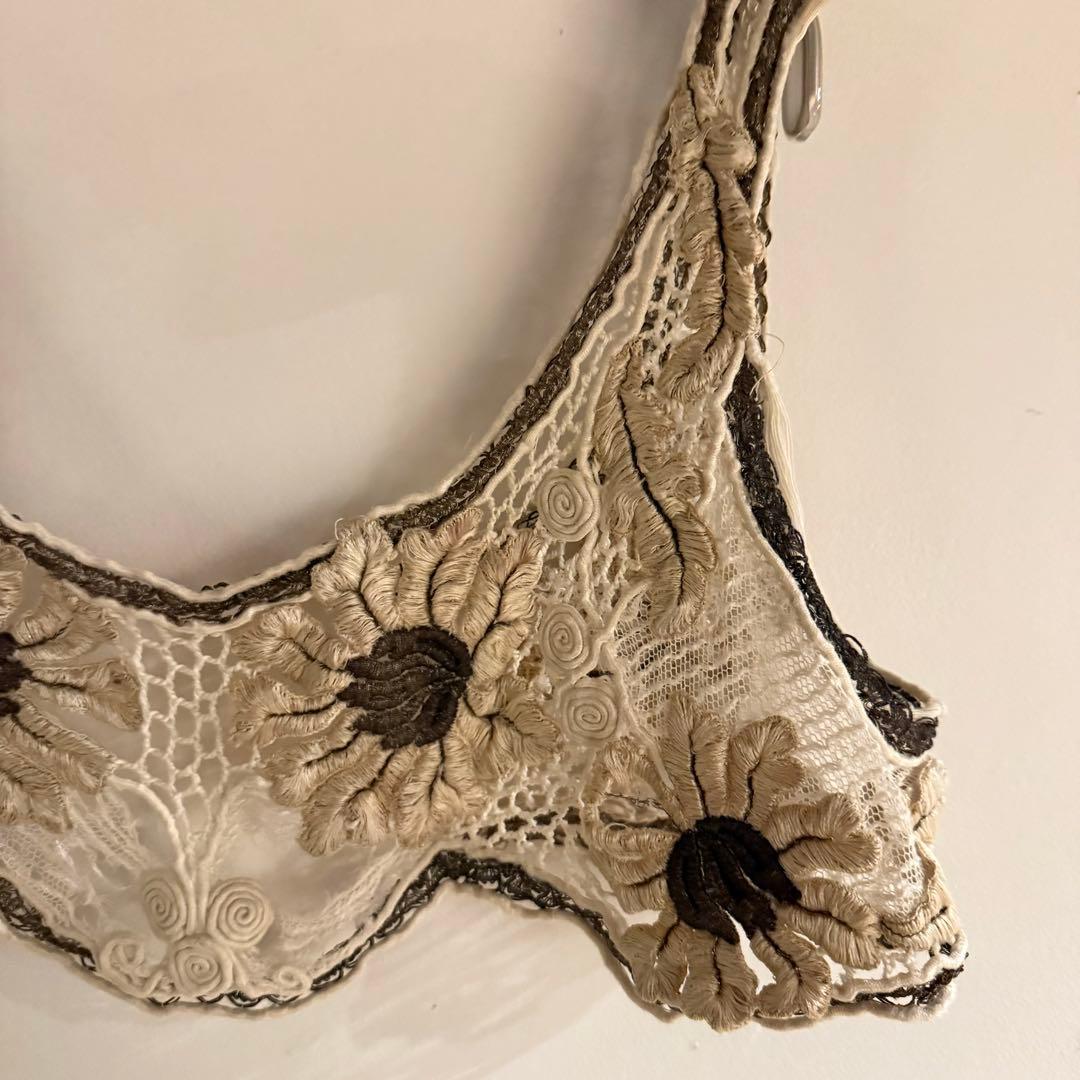 Vintage bustier ヨーロッパ古着 ヴィンテージ レース ビスチェ