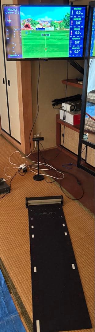 GPRO スカイトラック EXPUTT パターゴルフシミュレーター