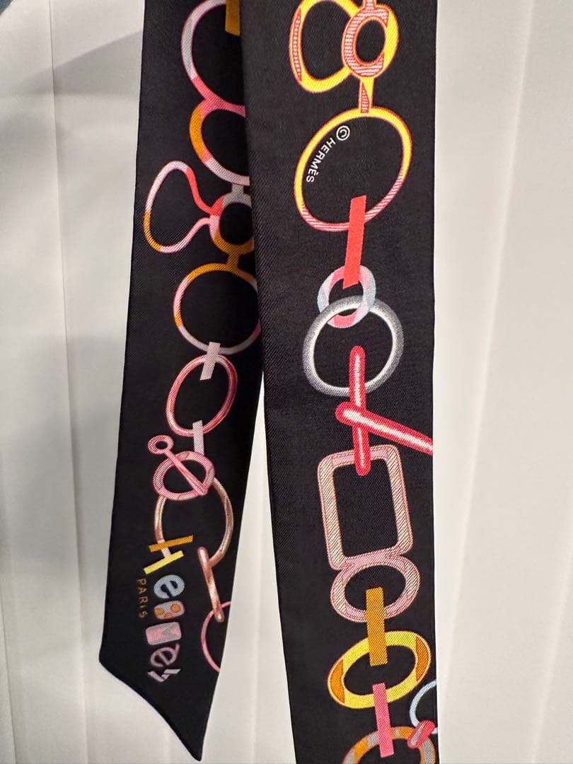 エルメス　ツイリー　ブラック