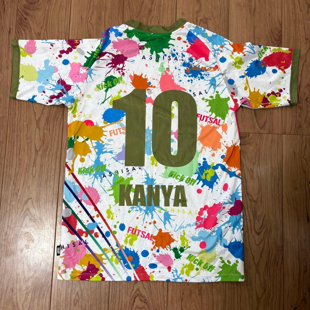 あしざるfc ユニフォーム　10 KANYA かにゃ