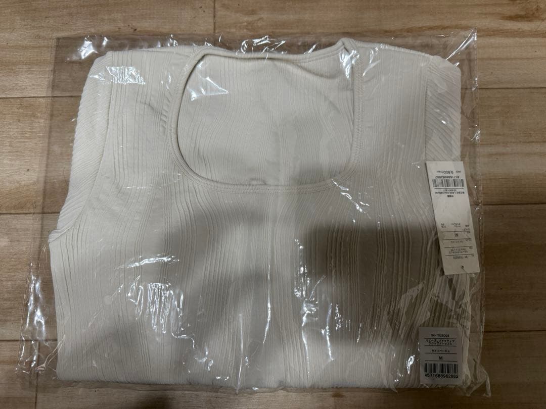 最終値下げ↓SUKALA ウエーブリブアクティブクロップドトップスM