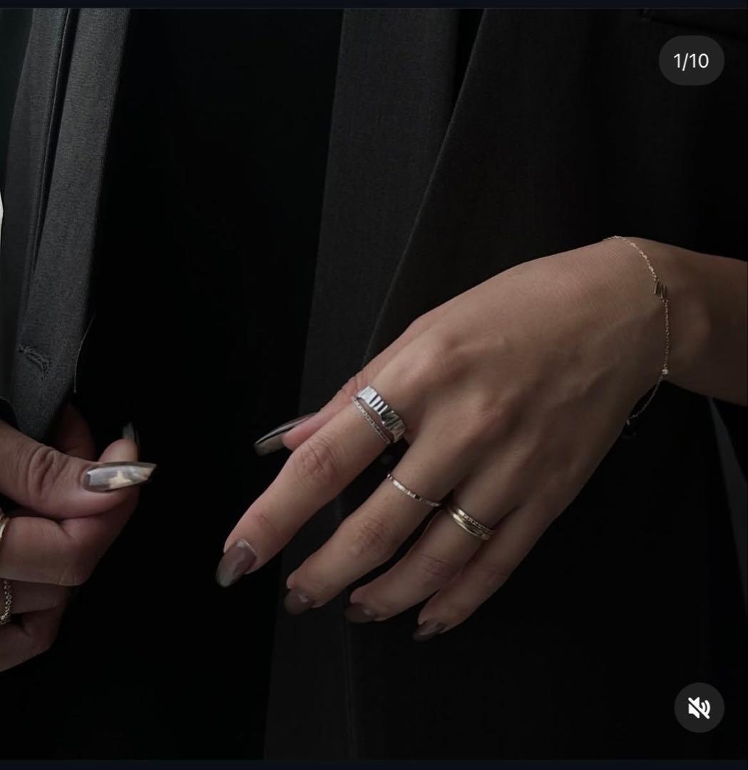 キャナルアクセサリー　リング　シルバー　canal accessory 2つ