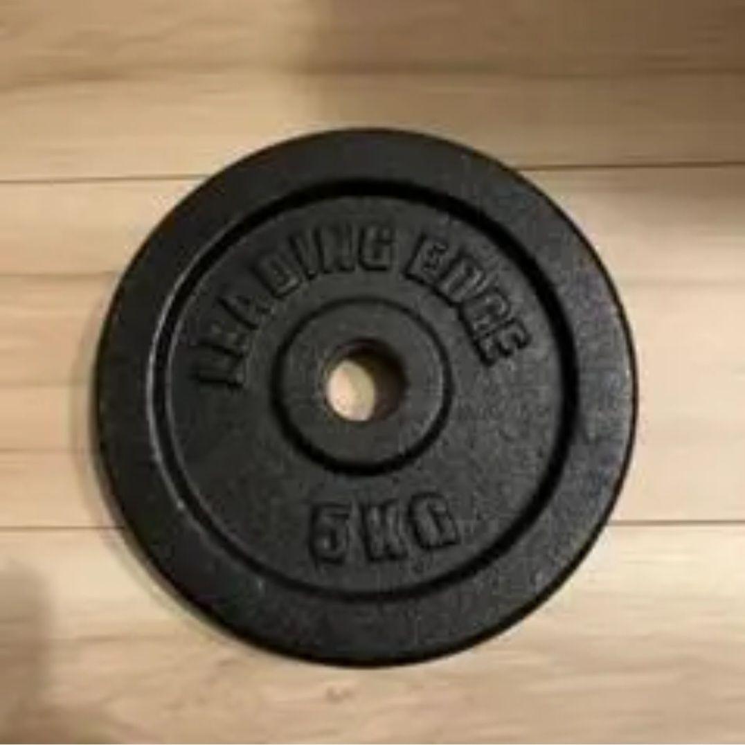 LEADING EDGE ダンベルプレート 5KG 4枚セット