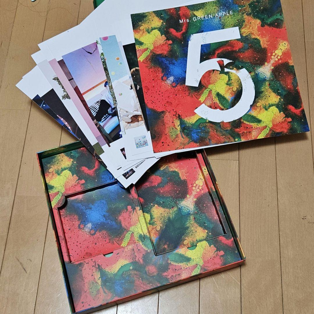 Mrs. GREEN APPLE 5 コンプリートBOX 箱 ポスター