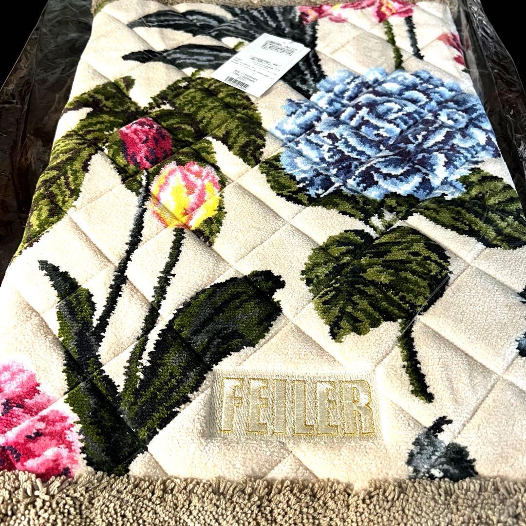 FEILER ボタニカルガーデン　玄関マット•バスマット　⭐︎新品　未使用⭐︎