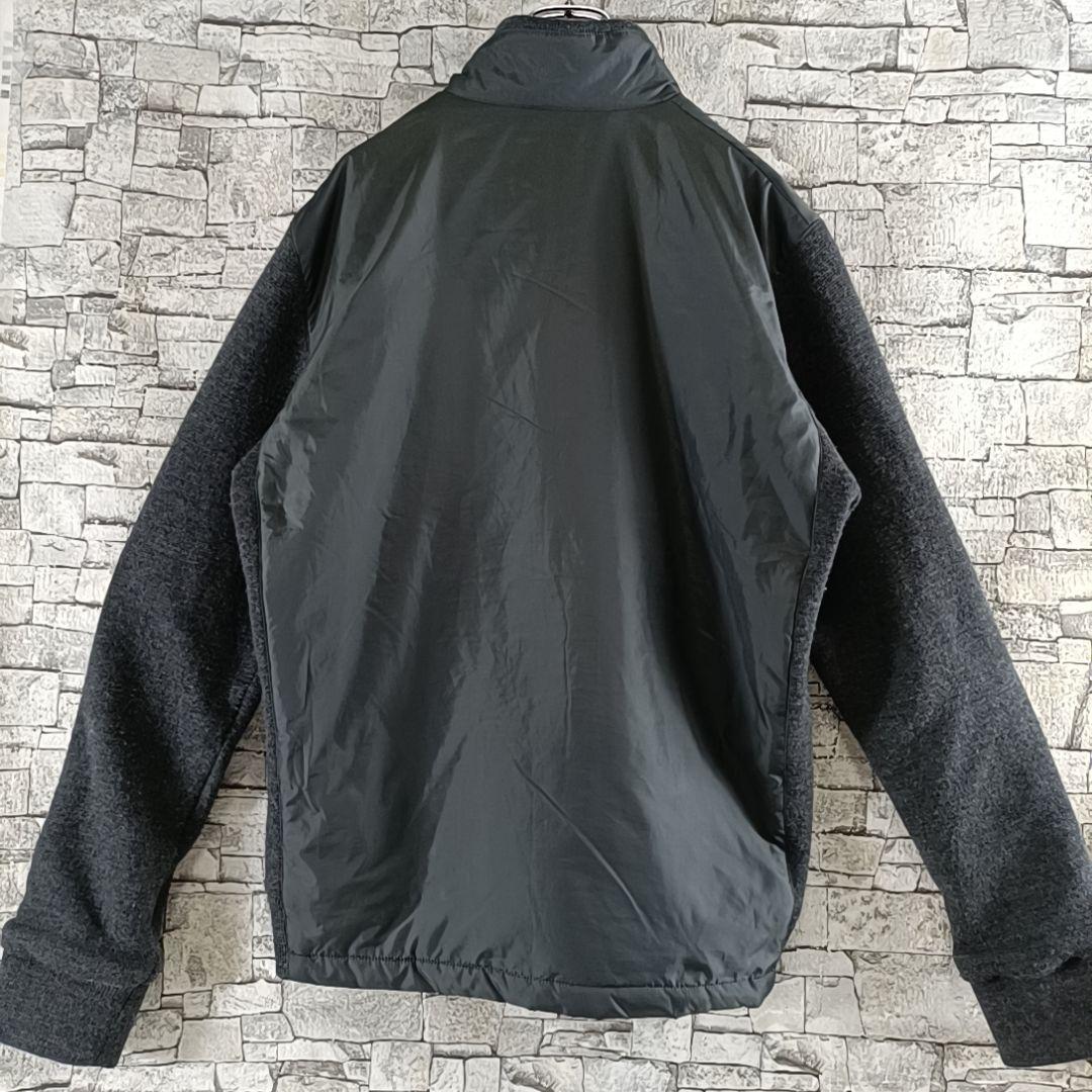 希少✨カルバンクライン ゴルフ ナイロン×ニットギミックドッキングJKT XL