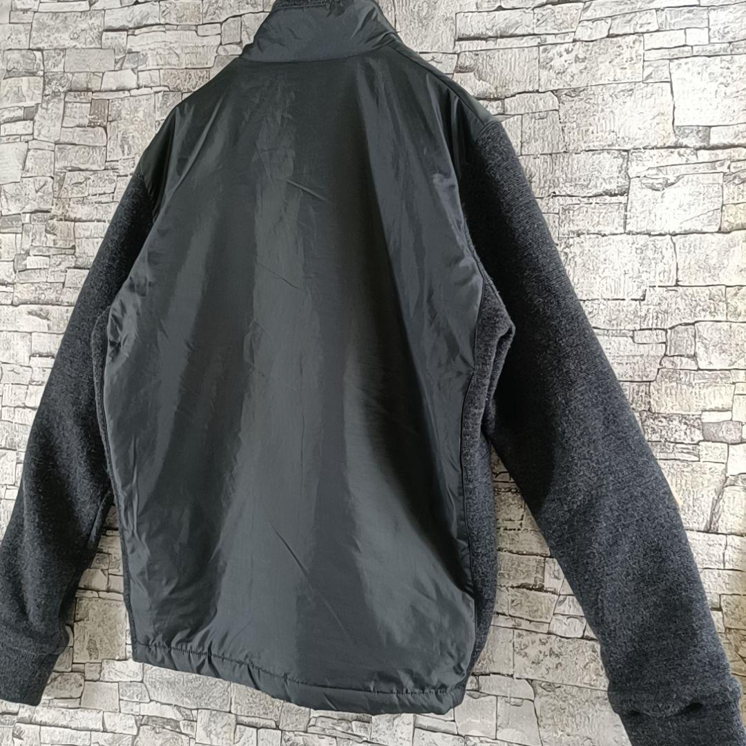 希少✨カルバンクライン ゴルフ ナイロン×ニットギミックドッキングJKT XL