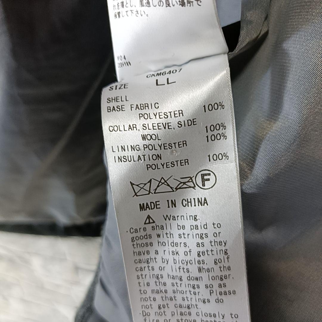 希少✨カルバンクライン ゴルフ ナイロン×ニットギミックドッキングJKT XL