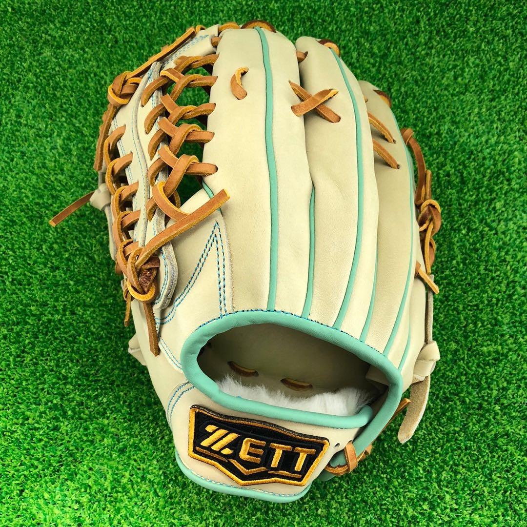ゼット ZETT 外野手用 硬式グローブ 左投げ 海外 1071