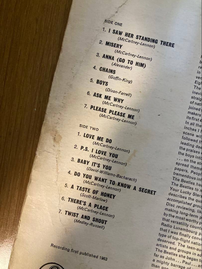 稀少DKオリジナルPleasePlease MeビートルズBeatlesレコード